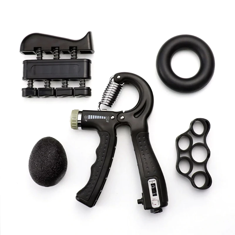 5 Pack Hand Grip Strengthener Workout Kit Forearm Grip Ring for Athlete 448D
5 Pack Hand Grip Strengthener Workout Kit Forearm Grip Ring for Athlete 448D