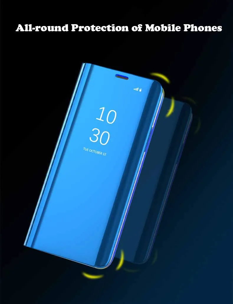 Чехол для Huawei P40 роскошный зеркальный флип-чехол с подставкой чехол Pro P40pro P 40