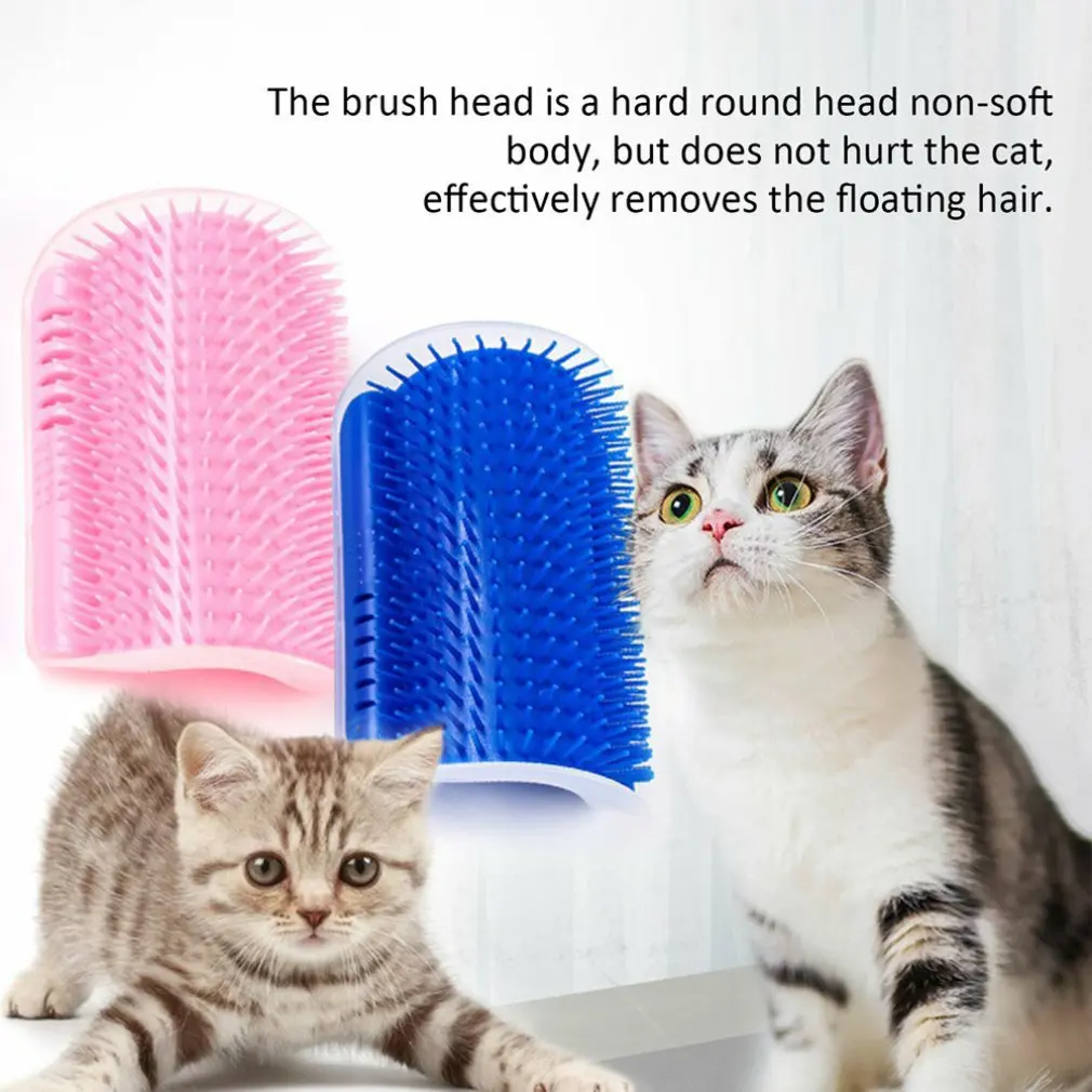 Pet Products For Cats Brush Corner Cat Massage Self Groomer Comb Brush With Catnip Cat rubs the face a tickling comb
Pet Products For Cats Brush Corner Cat Massage Self Groomer Comb Brush With Catnip Cat rubs the face a tickling comb