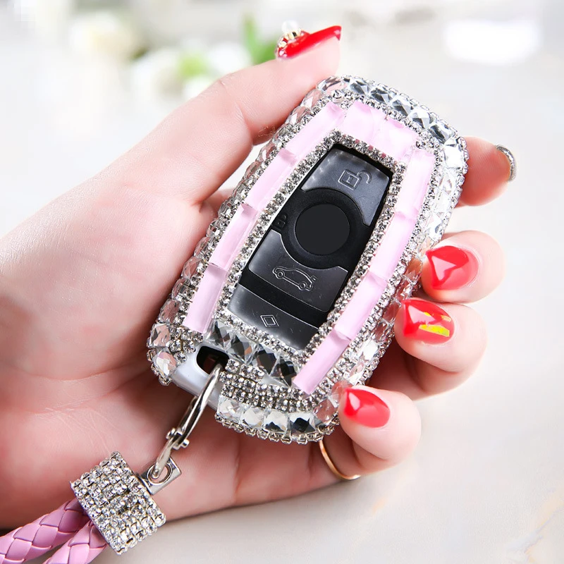 Diamond Pink Car Key Cover Protection Case Protector Shell Covers Interior Accessories For BMW 1 3 5 7 Series X3 X4 M2 M3 M4
Diamond Pink Car Key Cover Protection Case Protector Shell Covers Interior Accessories For BMW 1 3 5 7 Series X3 X4 M2 M3 M4