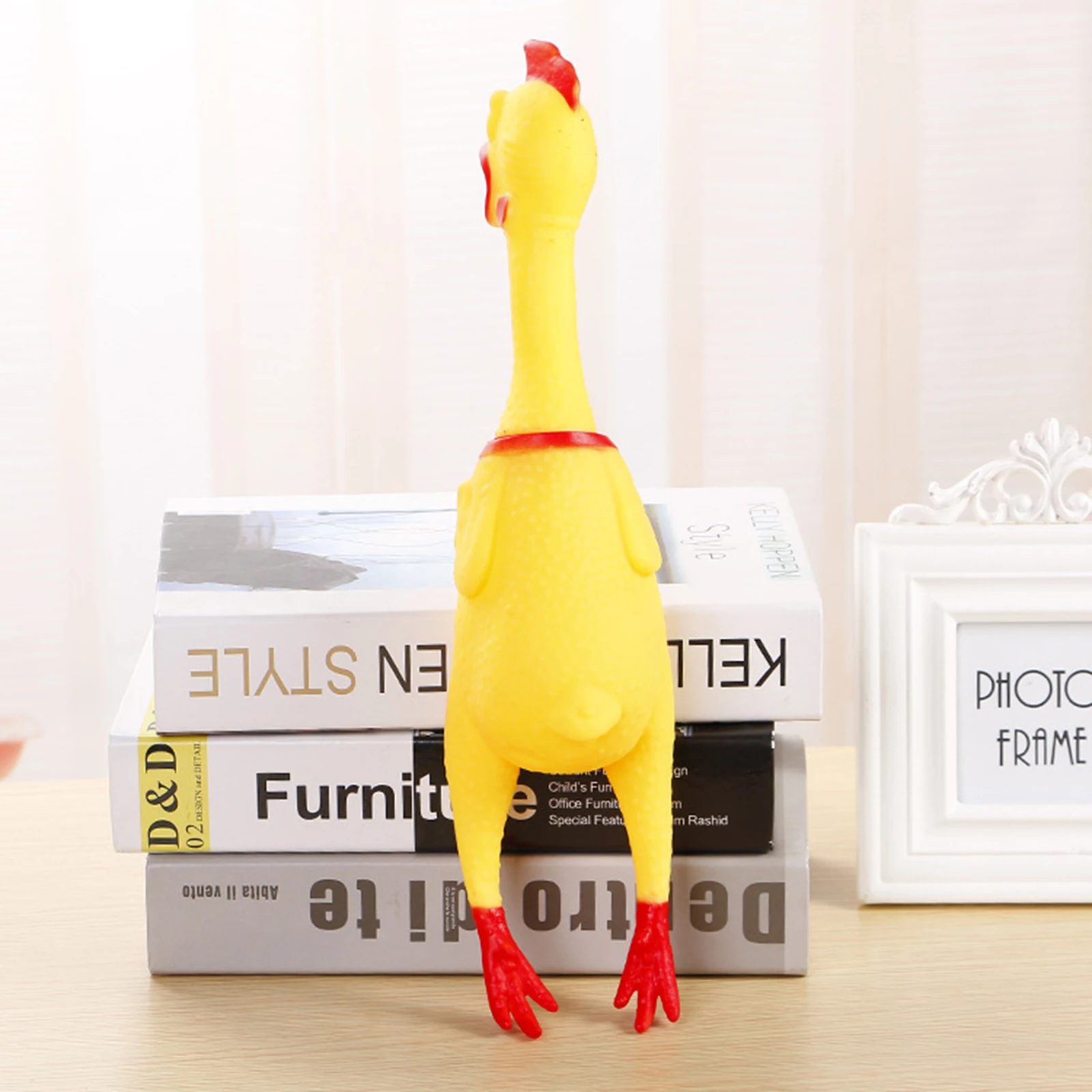 12.6 Inch Screaming Chicken Dog Toys Squeeze Sound Pet Cat Toy Dogs Toys For Large Dogs Pet Toy Supplies Molar Chew Toys
12.6 Inch Screaming Chicken Dog Toys Squeeze Sound Pet Cat Toy Dogs Toys For Large Dogs Pet Toy Supplies Molar Chew Toys