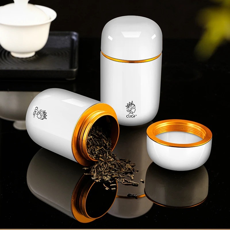 Ceramic Tea Jar White Travel Mini Tea Storage Box Vintage Jar Green Tea Storage Containers Thee Doos Tea Container ZP50CYG
Ceramic Tea Jar White Travel Mini Tea Storage Box Vintage Jar Green Tea Storage Containers Thee Doos Tea Container ZP50CYG