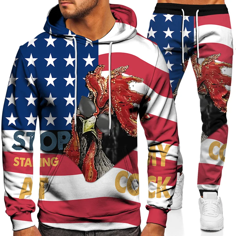 Chick Print Casual Hoodie Sweatshirt+Pants 2-Piece Set New 2021 Fashion Street Hip Hop Men/Women Hoodies Suit Large Size S-6XL
Chick Print Casual Hoodie Sweatshirt+Pants 2-Piece Set New 2021 Fashion Street Hip Hop Men/Women Hoodies Suit Large Size S-6XL