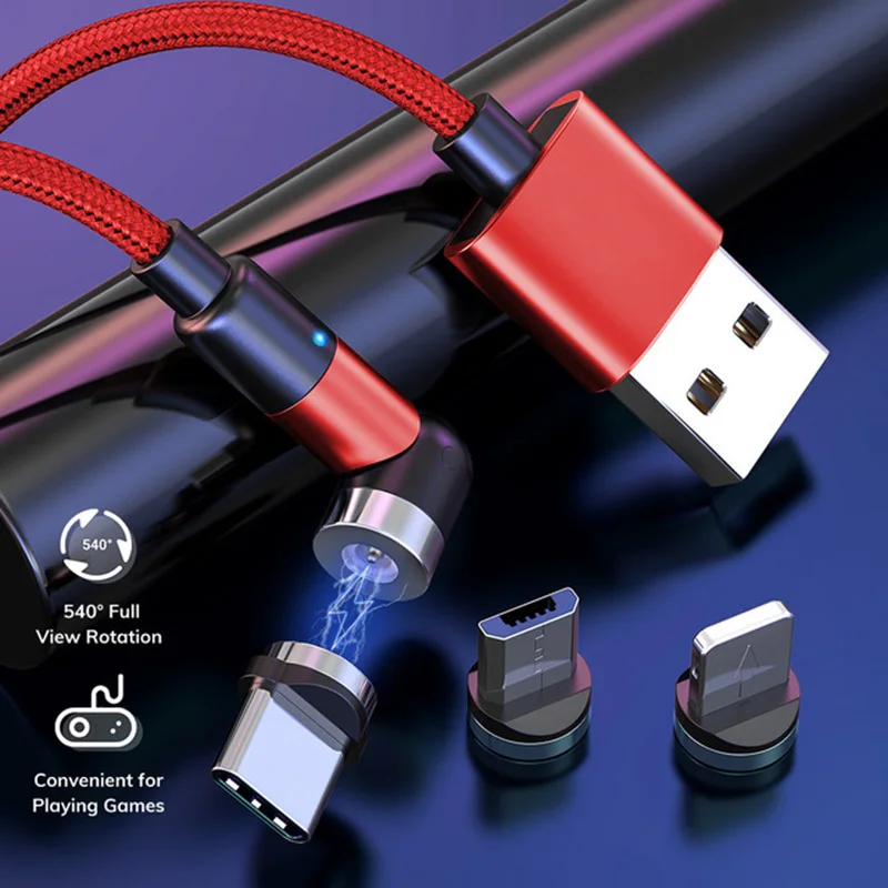 540 Degree Rotating Magnetic USB Cable Fast Charging Type C Magnet Charger for Huawei Xiaomi Redmi 9 Android Phone Magnetic Wire
540 Degree Rotating Magnetic USB Cable Fast Charging Type C Magnet Charger for Huawei Xiaomi Redmi 9 Android Phone Magnetic Wire