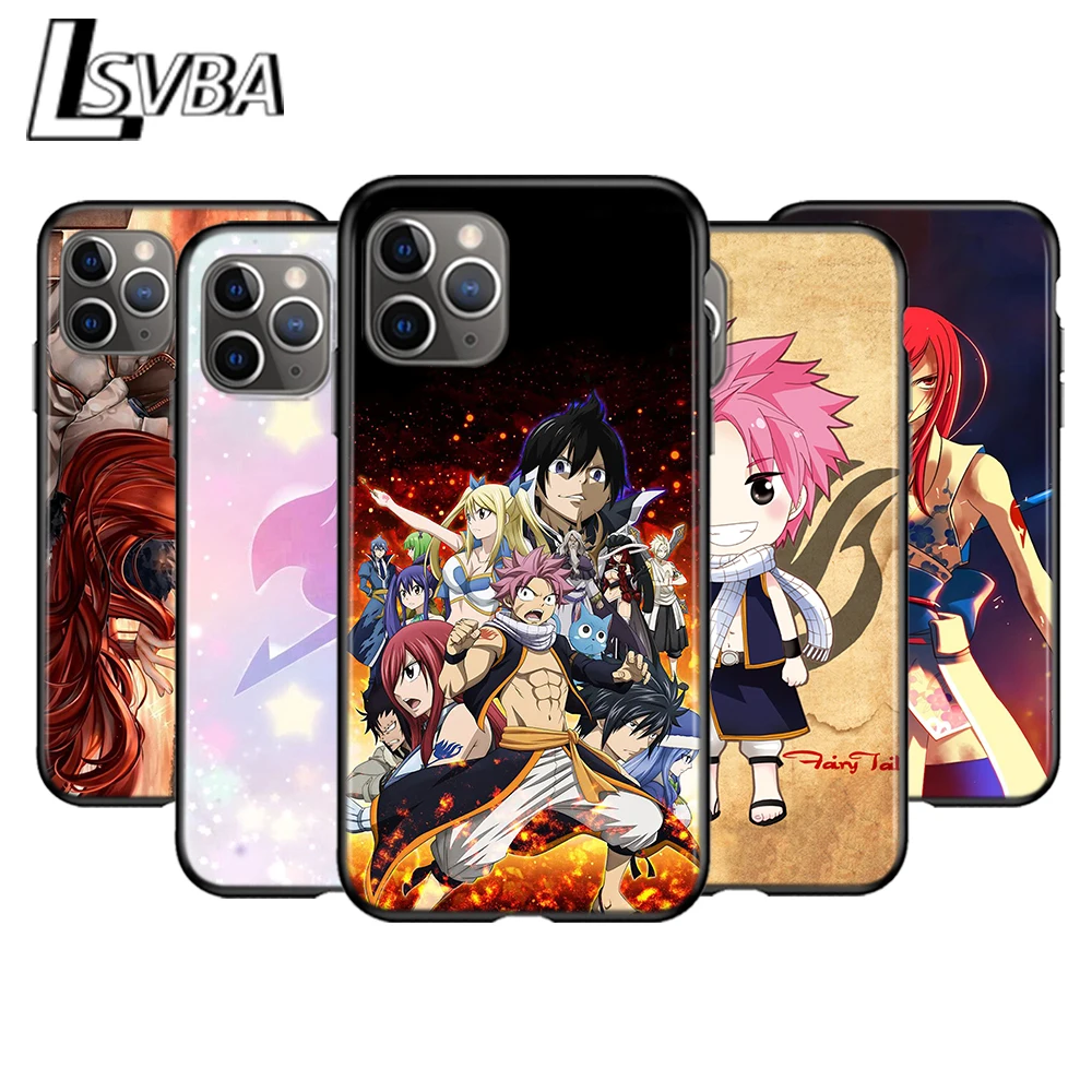 Anime Fairy Tail Silicone Phone Case For Apple IPhone 12 Mini 11 Pro XS Max X XR 6S 6 7 8 Plus 5S Soft Black Matte Cover
Anime Fairy Tail Silicone Phone Case For Apple IPhone 12 Mini 11 Pro XS Max X XR 6S 6 7 8 Plus 5S Soft Black Matte Cover