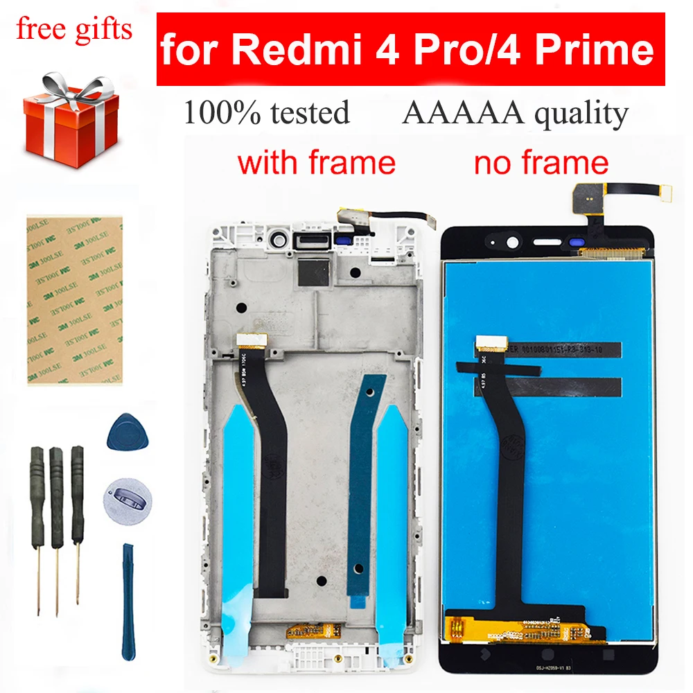 Для Xiaomi Redmi 4 Pro ЖК дисплей для Redmi4 Prime сенсорный экран дигитайзер сенсор стекло