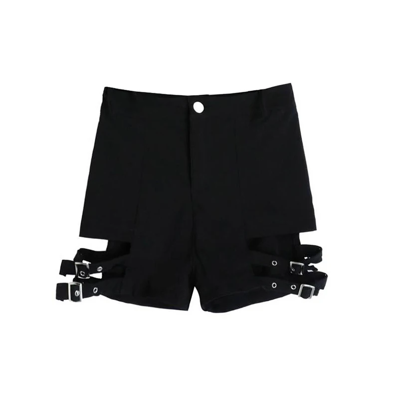Women's Denim Shorts High Waist Black Hollow Out Bandage Punk Female Ladies Shorts stretch Jeans For Women Summer Hot Shorts
Women's Denim Shorts High Waist Black Hollow Out Bandage Punk Female Ladies Shorts stretch Jeans For Women Summer Hot Shorts
