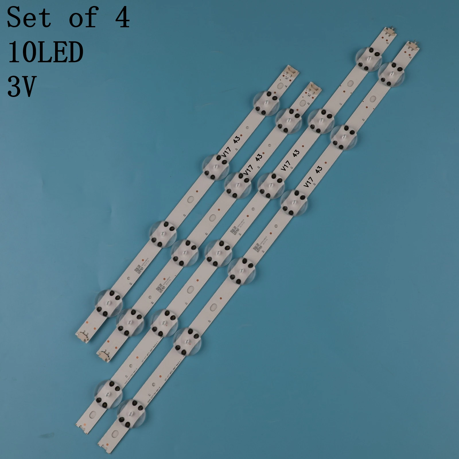 New 2 PCS/lot 10LED LED backlight strip for LG TV 43UJ670V 43LV340C-UB E74739 43 V17 ART3 2867 agf78709801 43uj6525 43uj6565
New 2 PCS/lot 10LED LED backlight strip for LG TV 43UJ670V 43LV340C-UB E74739 43 V17 ART3 2867 agf78709801 43uj6525 43uj6565