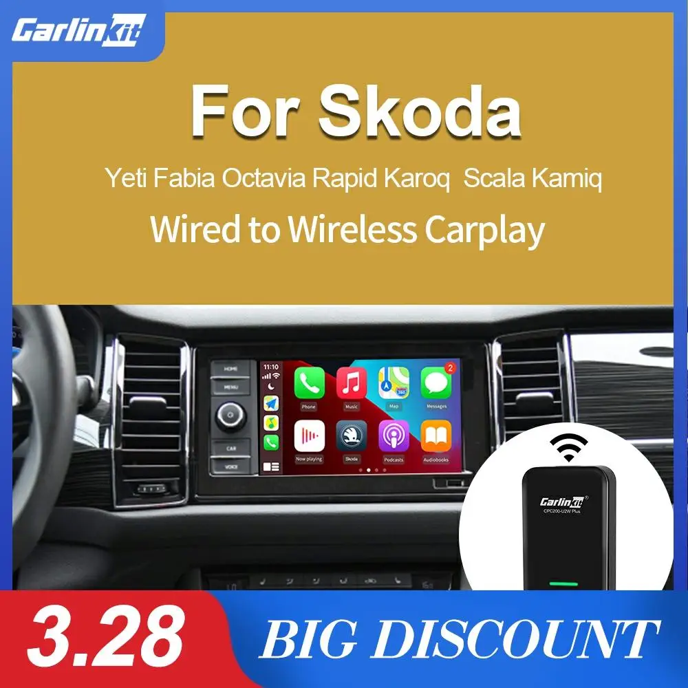 CarlinKit 2.0 New 2021 Wireless Carplay Adapter WIFI For SKODA Original Car With Wired Apple Car Play Plug And Play Carplay2air
CarlinKit 2.0 New 2021 Wireless Carplay Adapter WIFI For SKODA Original Car With Wired Apple Car Play Plug And Play Carplay2air