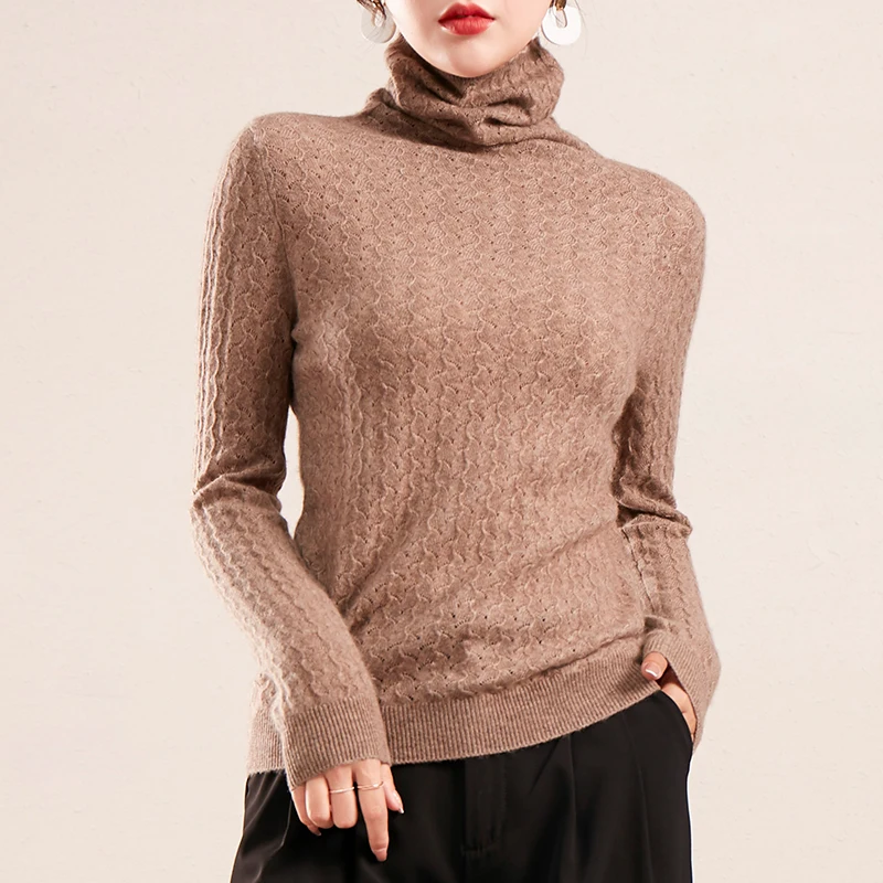 Новинка 2021, женский свитер с высоким воротником и длинными рукавами, 100% чистый кашемировый свитер, высококачественный кашемировый свитер, Ж...
Новинка 2021, женский свитер с высоким воротником и длинными рукавами, 100% чистый кашемировый свитер, высококачественный кашемировый свитер, Ж...