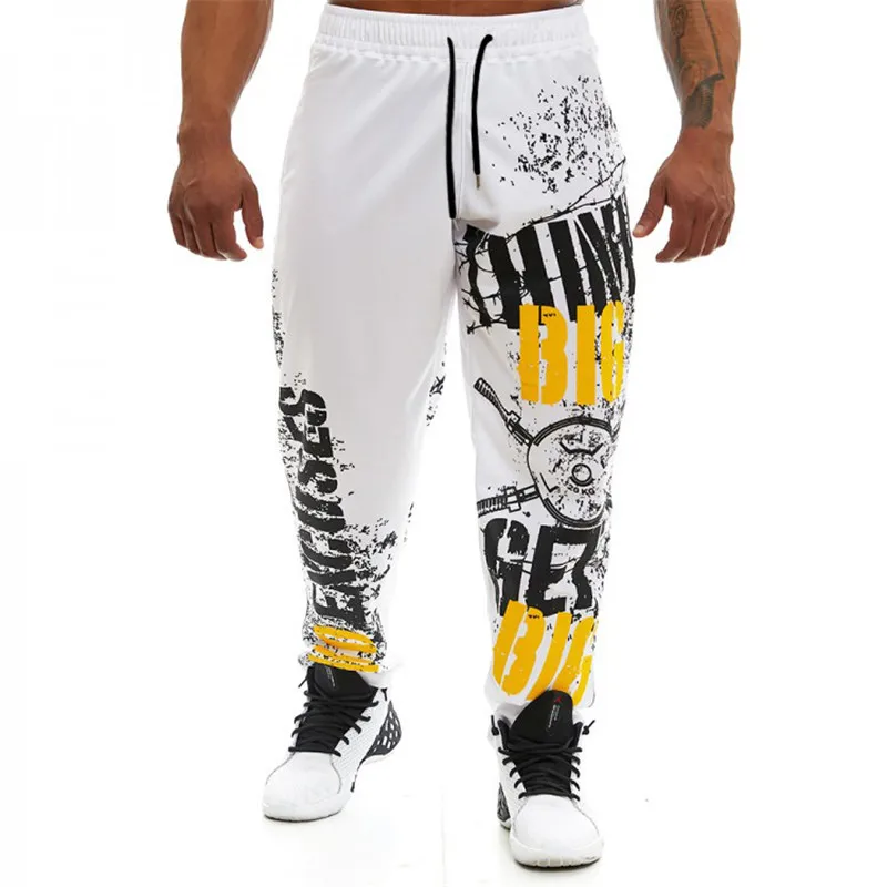 Loose Men's Fashion Fitness Training Pants New Autumn Winter Sports Pants Muscle Men Jogger Fitness Bodybuilding Sports Trousers
Loose Men's Fashion Fitness Training Pants New Autumn Winter Sports Pants Muscle Men Jogger Fitness Bodybuilding Sports Trousers