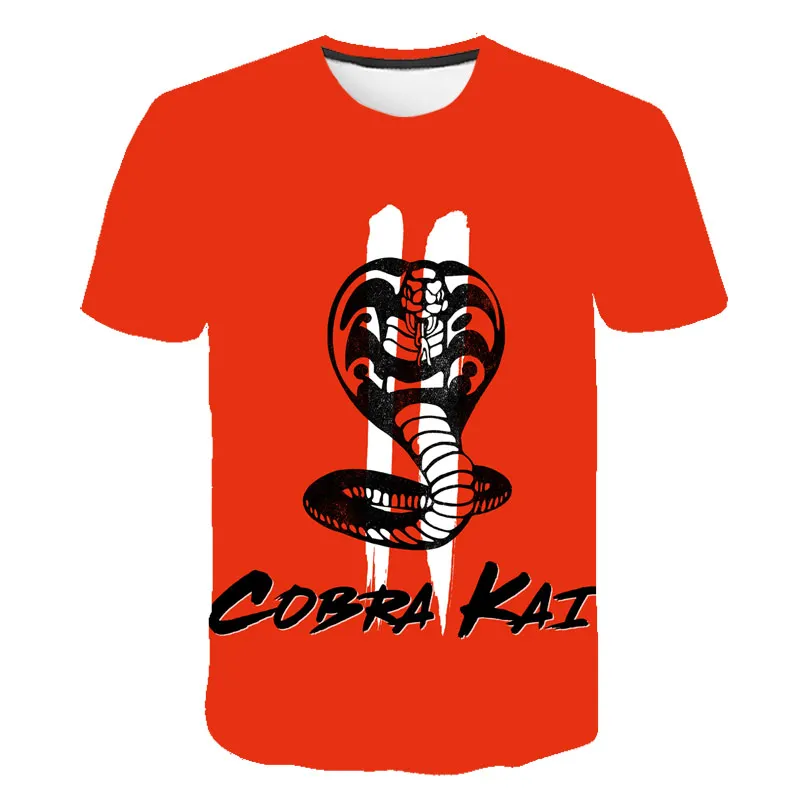 2021 Cobra Kai Printed 3D T-shirt Boys and Girls Casual Fashion Popular Harajuku Style T Shirts Unisex Streetwear Trendy Tee Top
2021 Cobra Kai Printed 3D T-shirt Boys and Girls Casual Fashion Popular Harajuku Style T Shirts Unisex Streetwear Trendy Tee Top