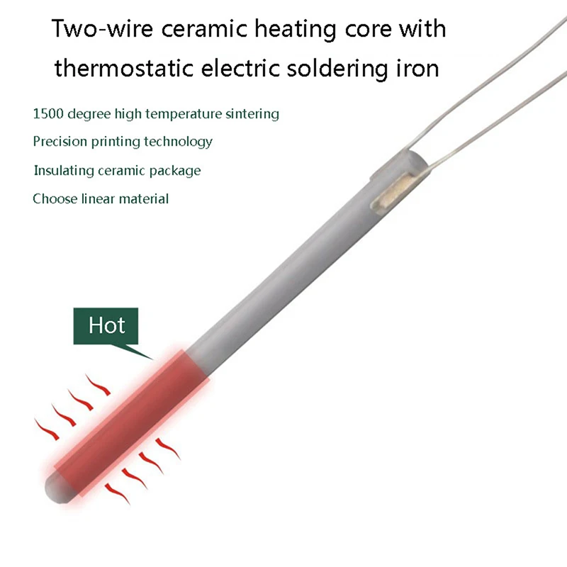 Adjustable Temperature Electric Soldering Iron Heater 220v 110v 60w Element
Adjustable Temperature Electric Soldering Iron Heater 220v 110v 60w Element