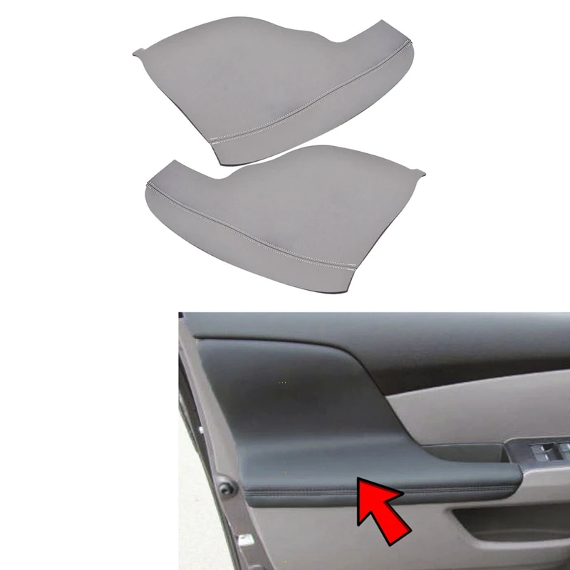 2Pcs/Set Door Armrest Replacement Cover Leather Door Panel Armrest Cover Skin for Honda Odyssey 2011-2017 Gray
2Pcs/Set Door Armrest Replacement Cover Leather Door Panel Armrest Cover Skin for Honda Odyssey 2011-2017 Gray