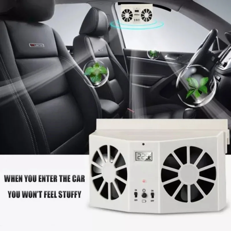 Solar Car Exhaust Fan Multi Purpose Vehicle Ventilator Portable Universal Radiator Cooling Fan Portable Widely Used
Solar Car Exhaust Fan Multi Purpose Vehicle Ventilator Portable Universal Radiator Cooling Fan Portable Widely Used