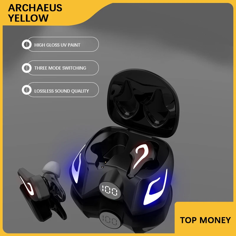 New K8 Bluetooth 5.0 Wireless Headset TWS In-ear Sports 360° Stereo Gaming Headset Intelligent Noise Reduction With Mic ABS+PC 
New K8 Bluetooth 5.0 Wireless Headset TWS In-ear Sports 360° Stereo Gaming Headset Intelligent Noise Reduction With Mic ABS+PC
