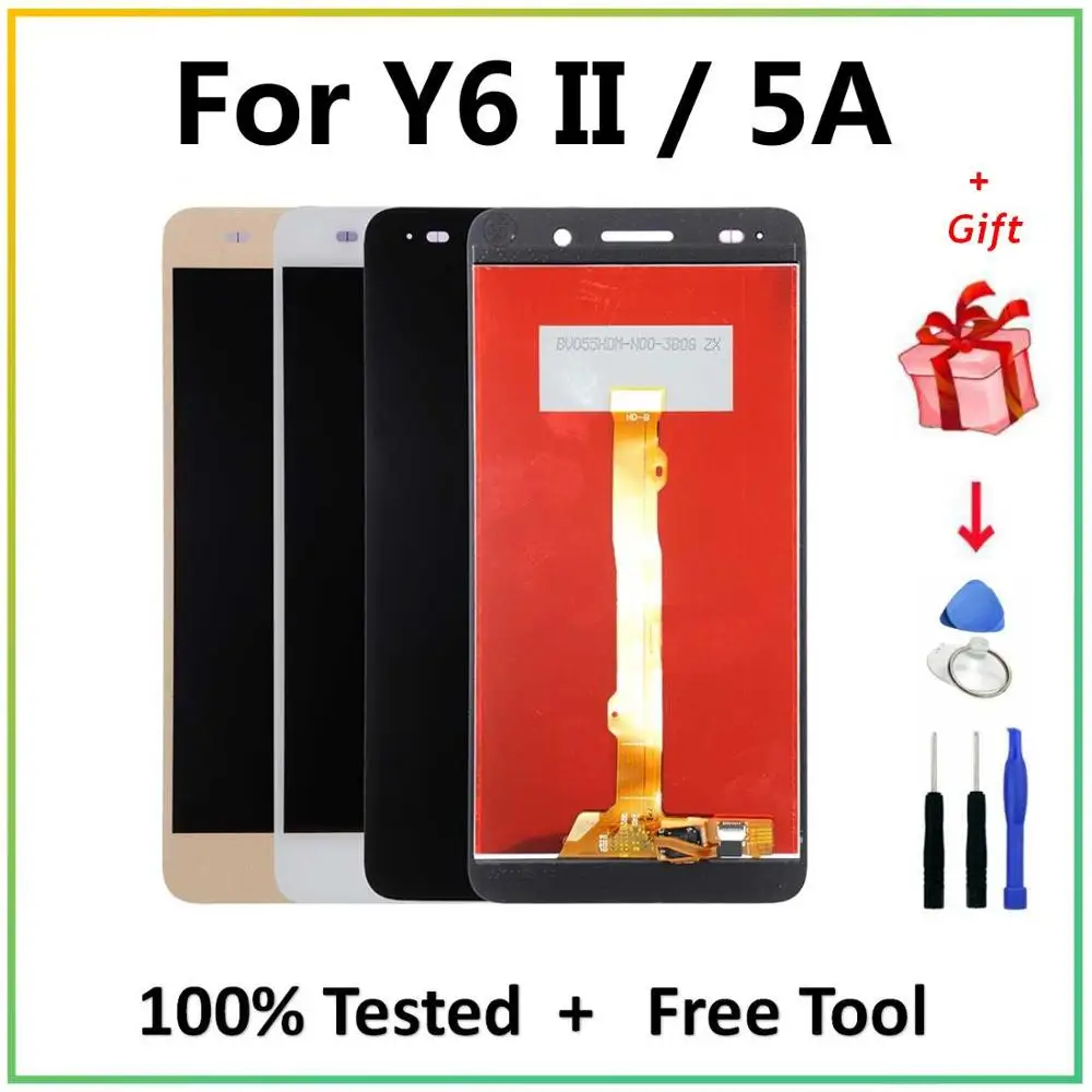 For Honor 5A Display For Huawei Y6 ii LCD Touch Screen Digitizer Assembly Y6 2 Lcd Y6 II CAM-L23 L03 L21 AL00 Display
For Honor 5A Display For Huawei Y6 ii LCD Touch Screen Digitizer Assembly Y6 2 Lcd Y6 II CAM-L23 L03 L21 AL00 Display