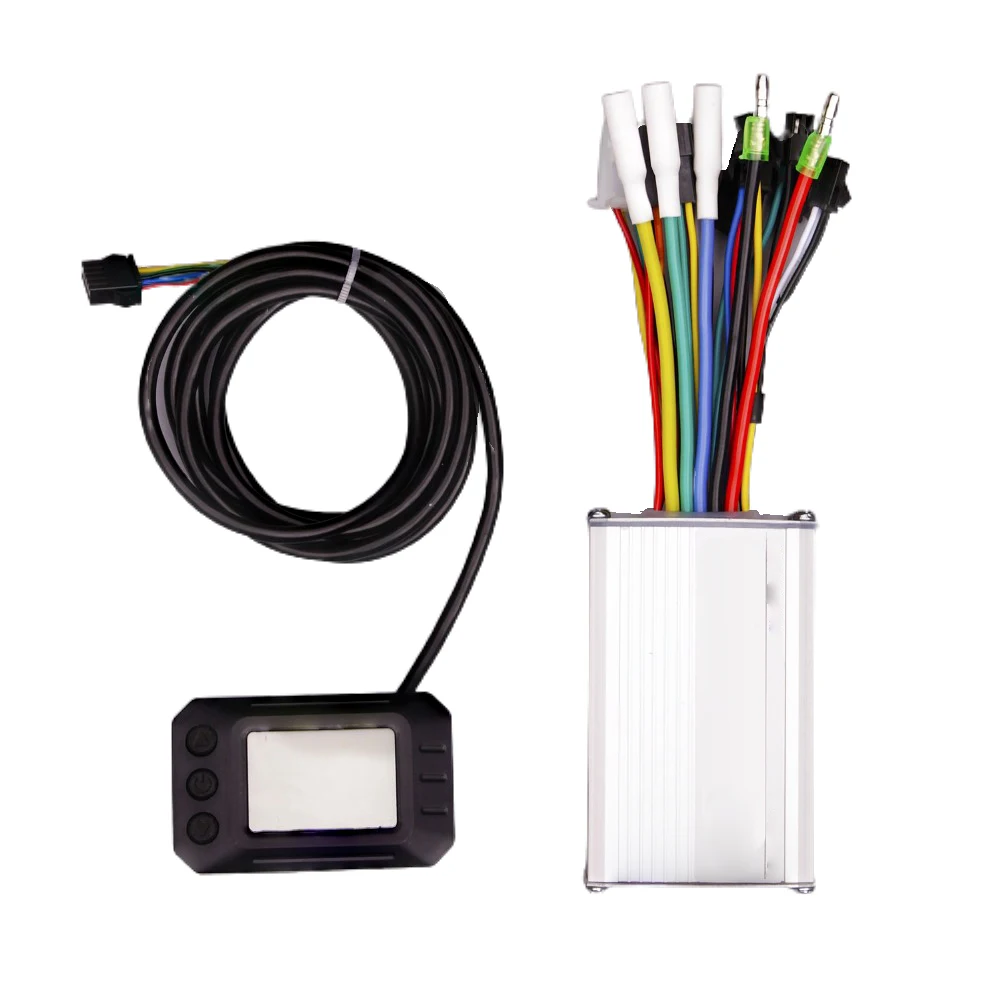 Electric Bike Controller 24V/36V/48V 250W/350W Brushless Controller With LCD Display Panel For Electric Bicycle E-Bike Scooter
Electric Bike Controller 24V/36V/48V 250W/350W Brushless Controller With LCD Display Panel For Electric Bicycle E-Bike Scooter