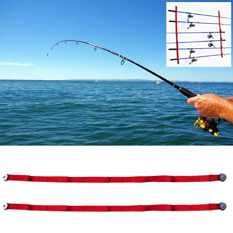 2Pcs Fishing Rod Holder Strap Adjustable Rod Carrier Wall Fishing Rod Rack Belt Storage Case Webbing Organizers Fishing Tool
2Pcs Fishing Rod Holder Strap Adjustable Rod Carrier Wall Fishing Rod Rack Belt Storage Case Webbing Organizers Fishing Tool