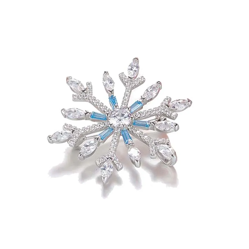 Fashion Classic Luxury Zircon 925 Sterling Silver Christmas Snowflake Brooch For Women Clothes Accessories 2022 New Year Gift
Fashion Classic Luxury Zircon 925 Sterling Silver Christmas Snowflake Brooch For Women Clothes Accessories 2022 New Year Gift