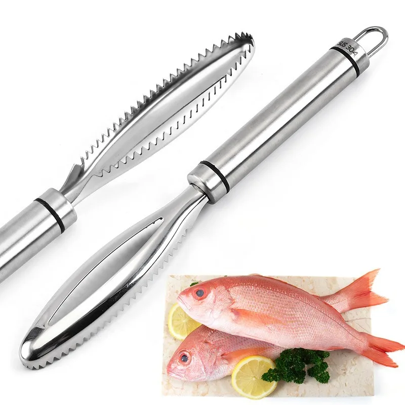 Stainless Scraping Fishing Scale Brush Quick Cleaning Fish SkinKitchen Accessories Fish Knife Cleaning Peeler Kitchen Gadgets
Stainless Scraping Fishing Scale Brush Quick Cleaning Fish SkinKitchen Accessories Fish Knife Cleaning Peeler Kitchen Gadgets