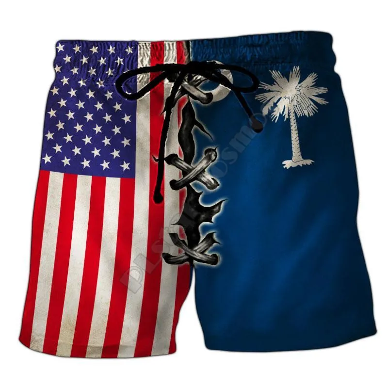 PLstar Cosmos New summer Fashion Shorts South Carolina Flag 3D Printed Male/Female streetwear Casual Cool Shorts 01 
PLstar Cosmos New summer Fashion Shorts South Carolina Flag 3D Printed Male/Female streetwear Casual Cool Shorts 01