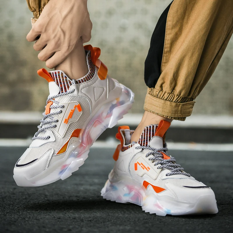 Men's Sports Shoes 2021 Mesh Breathable Lightweight Casual Shoes Comfortable Outdoor Fitness Running Shoes All-match White Shoes
Men's Sports Shoes 2021 Mesh Breathable Lightweight Casual Shoes Comfortable Outdoor Fitness Running Shoes All-match White Shoes