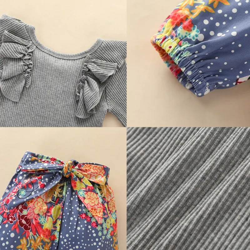 Autumn Baby Long Sleeve Rompers Clothing Set Newborn Infant Baby Girls Ruffled Romper Floral Leggings Headband 3pcs Outfit Set
Autumn Baby Long Sleeve Rompers Clothing Set Newborn Infant Baby Girls Ruffled Romper Floral Leggings Headband 3pcs Outfit Set