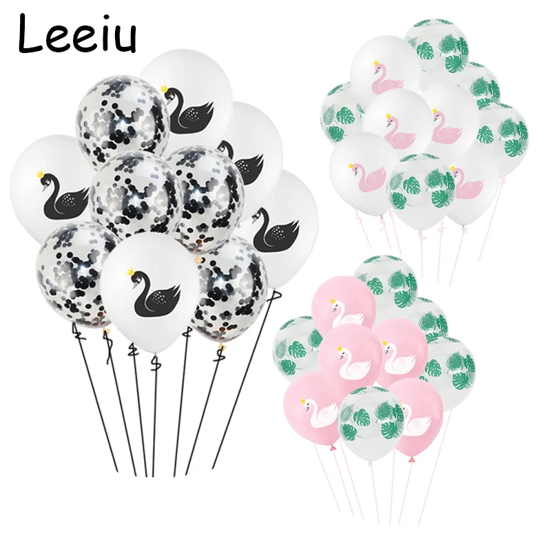 Leeiu 10 шт. черный, белый цвет Лебедь латексные шарики свадебные украшения для девочек на день рождения; Вечерние гелий Globos детского дня рожден...
Leeiu 10 шт. черный, белый цвет Лебедь латексные шарики свадебные украшения для девочек на день рождения; Вечерние гелий Globos детского дня рожден...