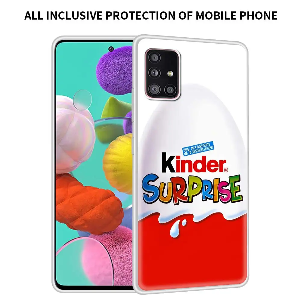 Egg KINDER JOY Surprise Translucent Matte Case For Samsung Galaxy A51 A71 M30s A91 A41 A31 A21 A12 M51 M31 Shell Cover Sac
Egg KINDER JOY Surprise Translucent Matte Case For Samsung Galaxy A51 A71 M30s A91 A41 A31 A21 A12 M51 M31 Shell Cover Sac