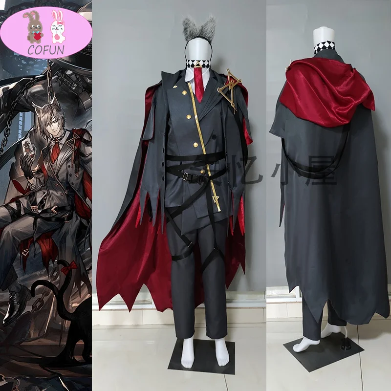 Arknights Phantom Родосе игровой костюм призраки замка мечты красивая форма Косплэй костюм на Хэллоуин наряд для вечеринки в стиле аниме
Arknights Phantom Родосе игровой костюм призраки замка мечты красивая форма Косплэй костюм на Хэллоуин наряд для вечеринки в стиле аниме