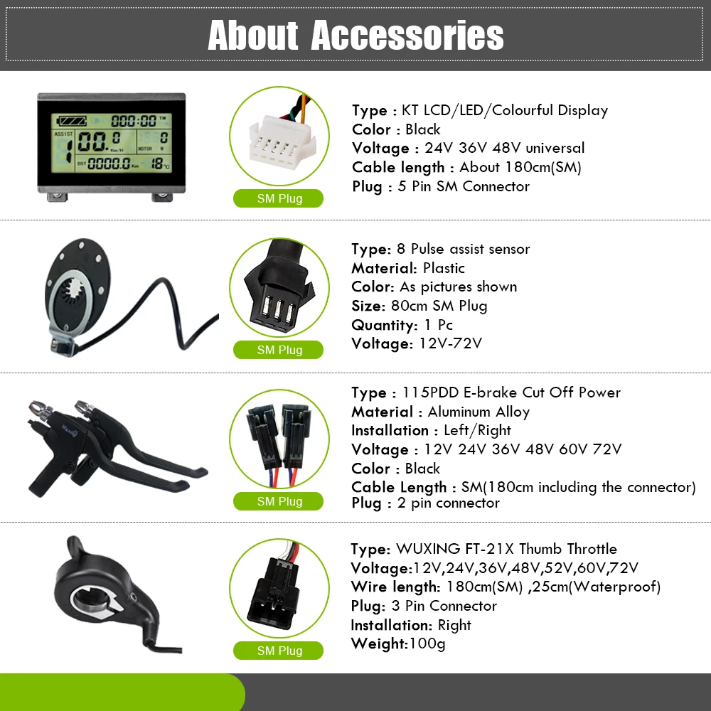 Electric Bike Conversion Kit 500W 36V48V with display/throttle/PAS Front Wheel Hub Motor 16-29'' 700C For eBike Conversion kit
Electric Bike Conversion Kit 500W 36V48V with display/throttle/PAS Front Wheel Hub Motor 16-29'' 700C For eBike Conversion kit