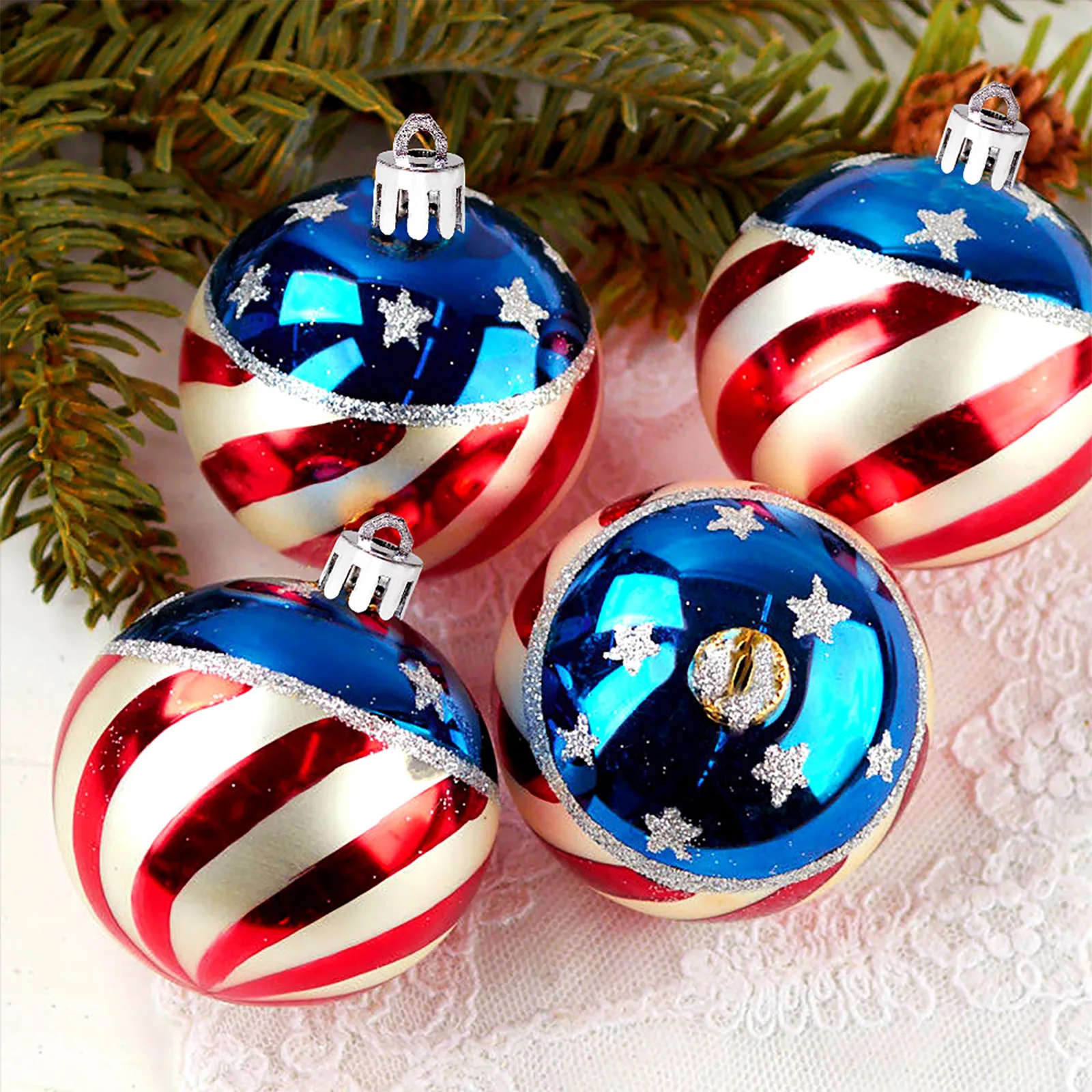 Antistress 12pcs Independence Day Ball Ornament, Veterans Day Patriotic Hanging Balls Fidget Toys Pack Kids Adults Ball
Antistress 12pcs Independence Day Ball Ornament, Veterans Day Patriotic Hanging Balls Fidget Toys Pack Kids Adults Ball