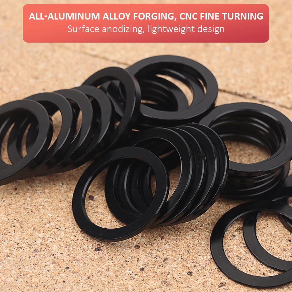 1/5pcs One-Piece Hollow Bicycle Crankset Washers Aluminum Alloy Bike Crank Spacers Cycling Repair Tools 1MM/2MM/3MM
1/5pcs One-Piece Hollow Bicycle Crankset Washers Aluminum Alloy Bike Crank Spacers Cycling Repair Tools 1MM/2MM/3MM
