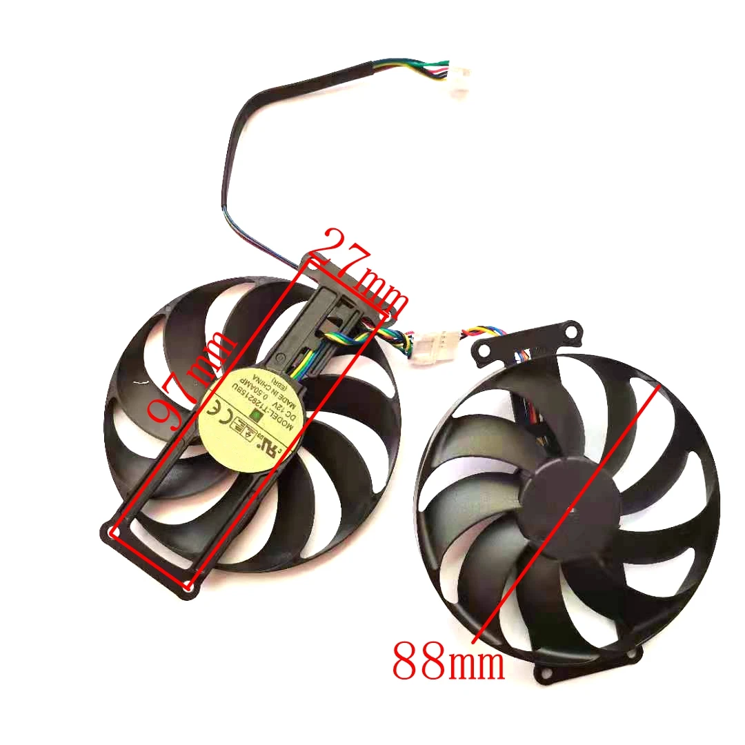 FDC10H12S9-C T129215BU RTX 2060 SUPER 2070 GTX1660 Ti For ASUS GTX 1660 1660Ti DUAL EVO OC RTX2060 Graphics Card Cooler Fan
FDC10H12S9-C T129215BU RTX 2060 SUPER 2070 GTX1660 Ti For ASUS GTX 1660 1660Ti DUAL EVO OC RTX2060 Graphics Card Cooler Fan