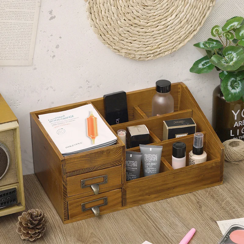 Drawer style cosmetic retro storage box
Drawer style cosmetic retro storage box