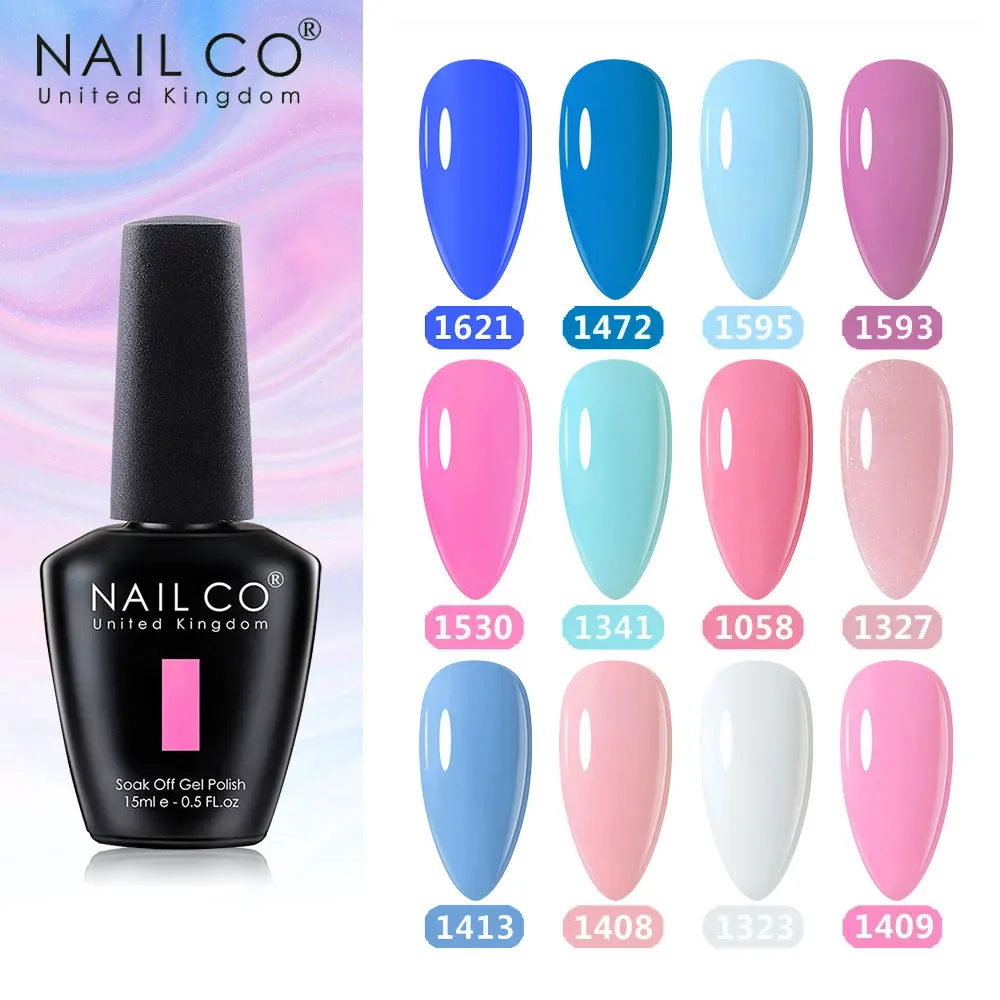 NAILCO 15ml Summer Combination Pink Blue Color Series Gel Nail Polish Design Nail Art Top Glitter Decoration Makeup Manicure Set
NAILCO 15ml Summer Combination Pink Blue Color Series Gel Nail Polish Design Nail Art Top Glitter Decoration Makeup Manicure Set