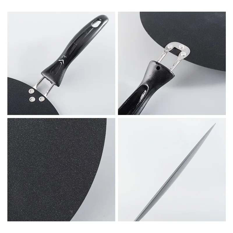 Non-Stick Induction Cooker Gas Universal Pancake Frying Pan Kitchen Cookware 30CM
Non-Stick Induction Cooker Gas Universal Pancake Frying Pan Kitchen Cookware 30CM