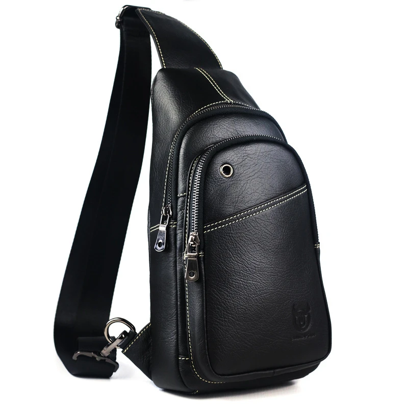 Brand First Layer Leather Chest Bags for Men Crossbody Shoulder Bag Brand Male Casual Sling Messenger Daypack Travel Business
Brand First Layer Leather Chest Bags for Men Crossbody Shoulder Bag Brand Male Casual Sling Messenger Daypack Travel Business