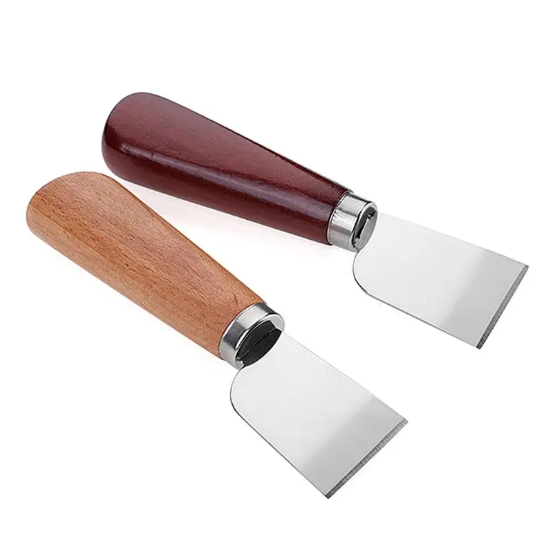 DIY Leathercraft Tool Wooden Handle Stainless Steel Leather Cutting Knife Leather Shovel Knife
DIY Leathercraft Tool Wooden Handle Stainless Steel Leather Cutting Knife Leather Shovel Knife