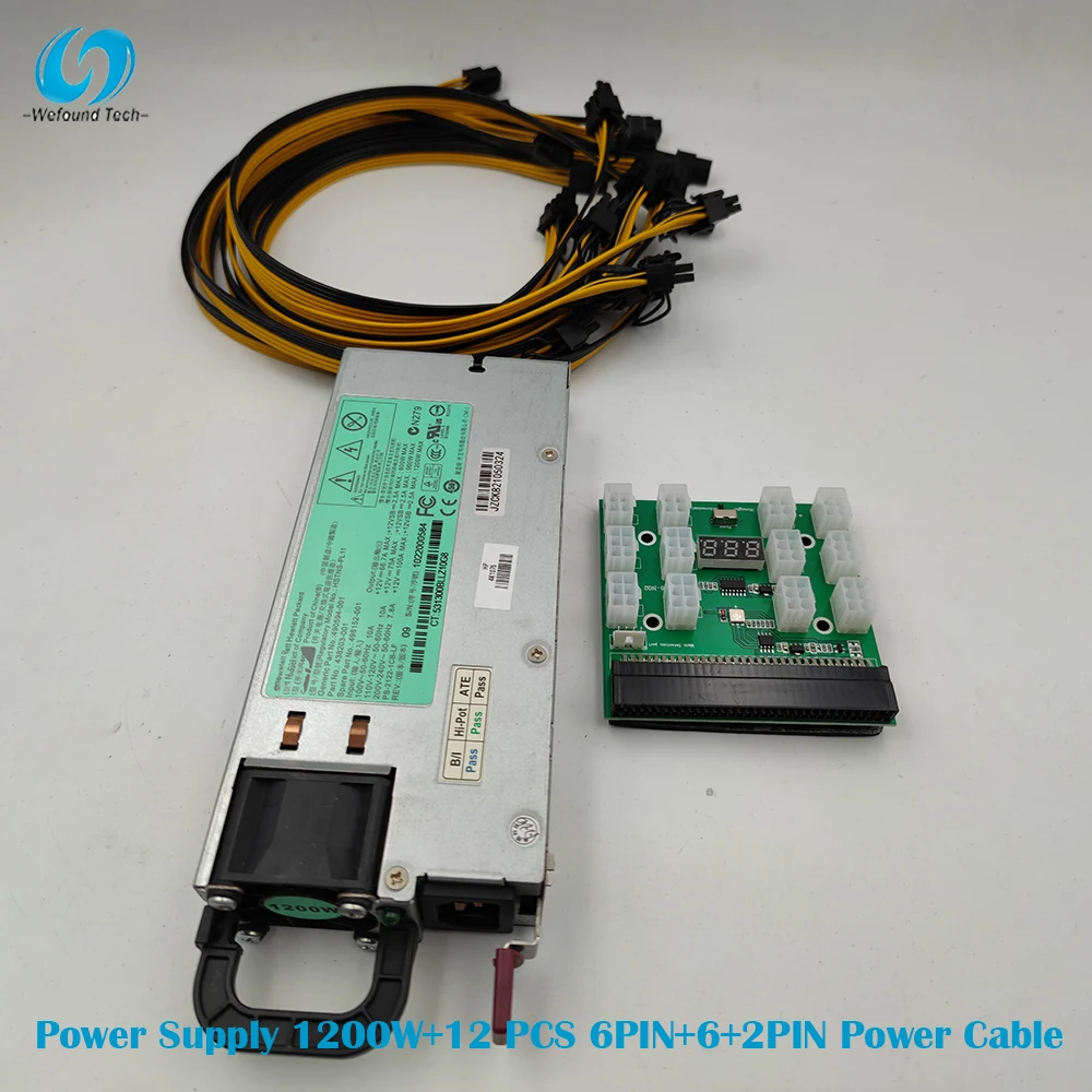 Для HP Mining Power Supply HSTNS-PL11 1200W 490594-001 498152-001 12 шт. PCIe 6PIN до 6 + 2PIN кабель питания перед отправкой
Для HP Mining Power Supply HSTNS-PL11 1200W 490594-001 498152-001 12 шт. PCIe 6PIN до 6 + 2PIN кабель питания перед отправкой