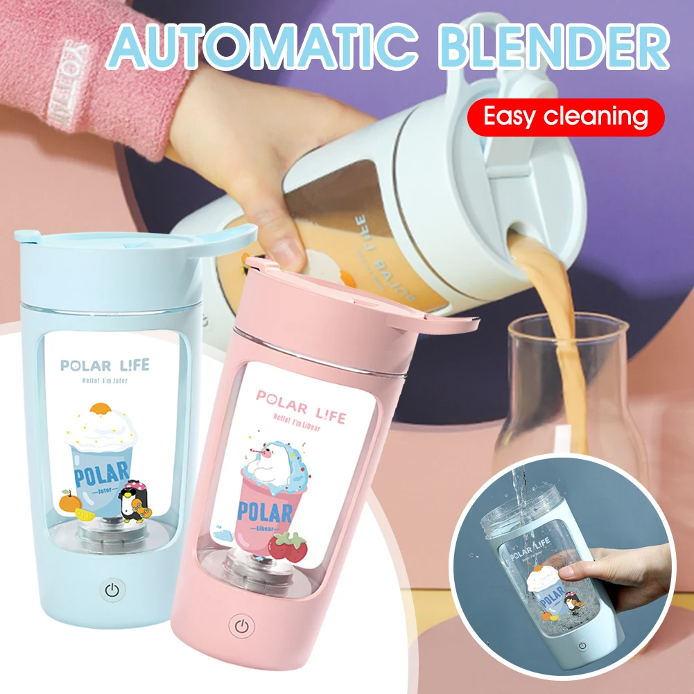 Automatic Portable Blender 650ML Electric Mixer Personal Mini Shaker Rechargeable Smoothie Maker charging battery Fruit Cup
Automatic Portable Blender 650ML Electric Mixer Personal Mini Shaker Rechargeable Smoothie Maker charging battery Fruit Cup