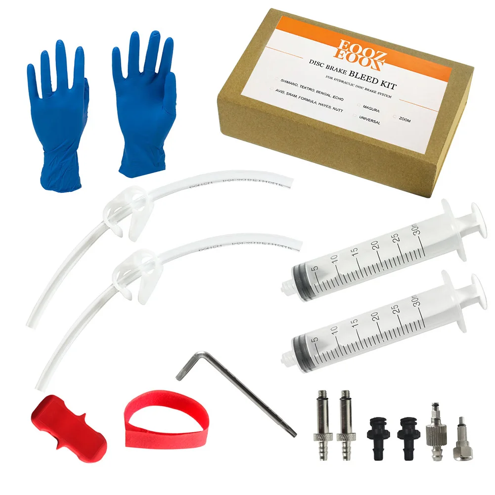 1 Set Bicycle Hydraulic Disc Brake Oil Bleed Oiling Tool Wrench Injector Syringe Oil Injection Needle Kit For Avid Formula Hayes
1 Set Bicycle Hydraulic Disc Brake Oil Bleed Oiling Tool Wrench Injector Syringe Oil Injection Needle Kit For Avid Formula Hayes