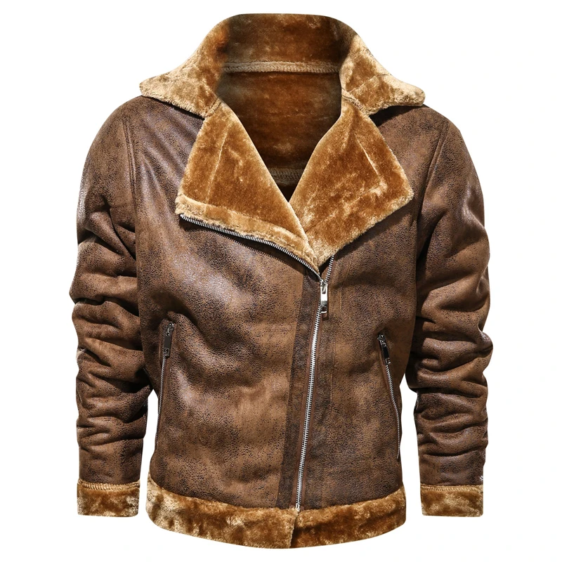 Hot Saling Large Size Fashion Slim Aviator Leather Bomber Jacket Men Leather Flight Jacket Black Aviator Pilot Coats
Hot Saling Large Size Fashion Slim Aviator Leather Bomber Jacket Men Leather Flight Jacket Black Aviator Pilot Coats