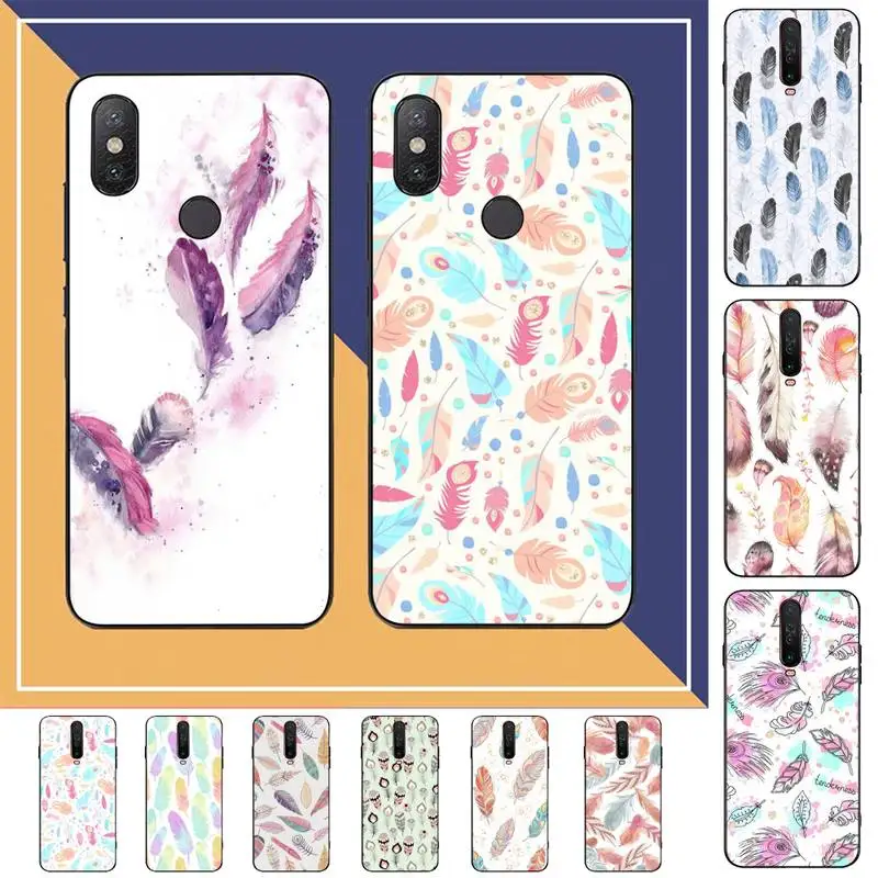 TOPLBPCS Color Feather Phone Case for Redmi Note 8 7 9 4 6 pro max T X 5A 3 10 lite pro
TOPLBPCS Color Feather Phone Case for Redmi Note 8 7 9 4 6 pro max T X 5A 3 10 lite pro