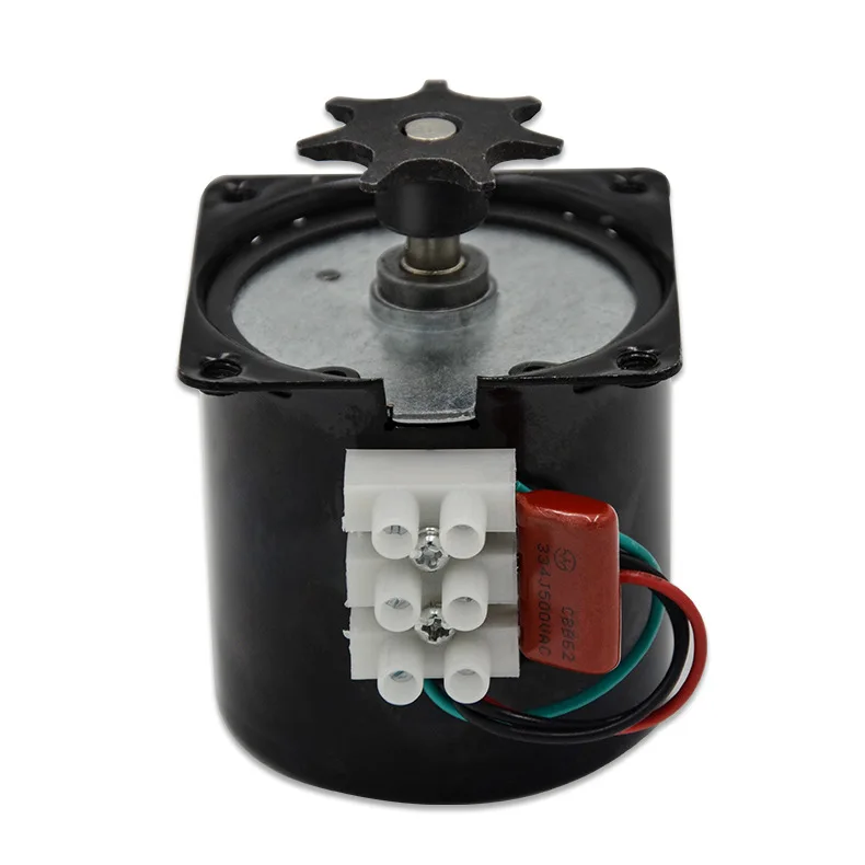 AC220V 2.5 r/min Incubator Automatic Egg Turning Motor Gear Deceleration Controllable Permanent Magnet Synchronous Motor
AC220V 2.5 r/min Incubator Automatic Egg Turning Motor Gear Deceleration Controllable Permanent Magnet Synchronous Motor
