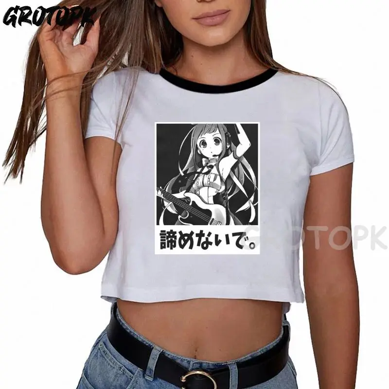 Anime New Summer Crop Top Aesthetic Funny Gothic Clothes Casual Vintage Graphic T Shirts Female Clothing Crop Top with Sleeves
Anime New Summer Crop Top Aesthetic Funny Gothic Clothes Casual Vintage Graphic T Shirts Female Clothing Crop Top with Sleeves