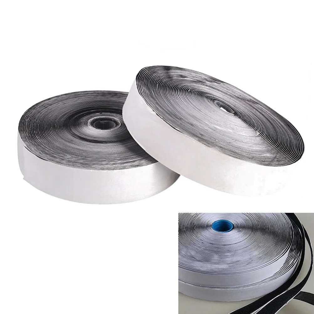 2 Rolls 20mm*25m Self Adhesive Black Hook and Loop Nylon Sticker Disks Peel & Stick Sticky Back Tape Fastener Perfect for Home 
2 Rolls 20mm*25m Self Adhesive Black Hook and Loop Nylon Sticker Disks Peel & Stick Sticky Back Tape Fastener Perfect for Home