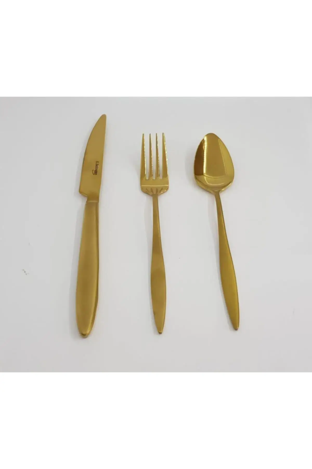 E-Solingen 18 Piece Arna Gold Fork Spoon Knife Tool
E-Solingen 18 Piece Arna Gold Fork Spoon Knife Tool