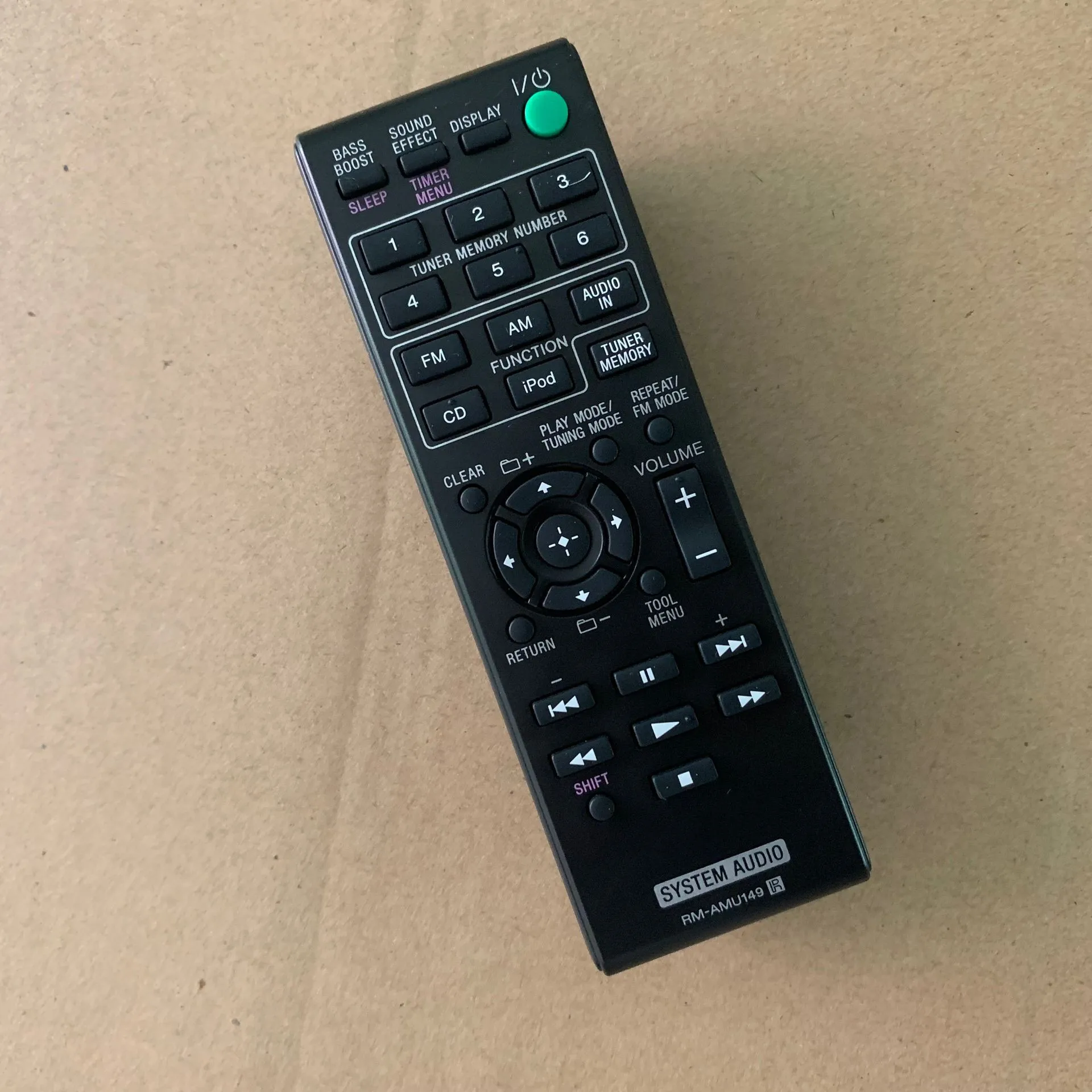 Новая замена Дистанционное Управление подходит для Sony CMT-V10IP CMT-V10IP/CA CMTV10iPN CMTV10iP Micro Hi-Fi Системы
Новая замена Дистанционное Управление подходит для Sony CMT-V10IP CMT-V10IP/CA CMTV10iPN CMTV10iP Micro Hi-Fi Системы